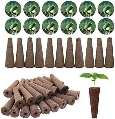 100 Pcs Replacement Grow Sponges for AeroGarden, 50 Hydroponics Sponge 50 Seed Pot Labels Stickers Hydroponic Tags Seed Starter Pods Root Growth Replacement Sponges, Compatible with Aerogarden, iDOO 100 Pcs Replacement Grow Sponges for AeroGarden, 50 Hydroponics Sponge 50 Seed Pot Labels Stickers Hydroponic Tags Seed Starter Pods Root Growth Replacement Sponges, Compatible with Aerogarden, iDOO