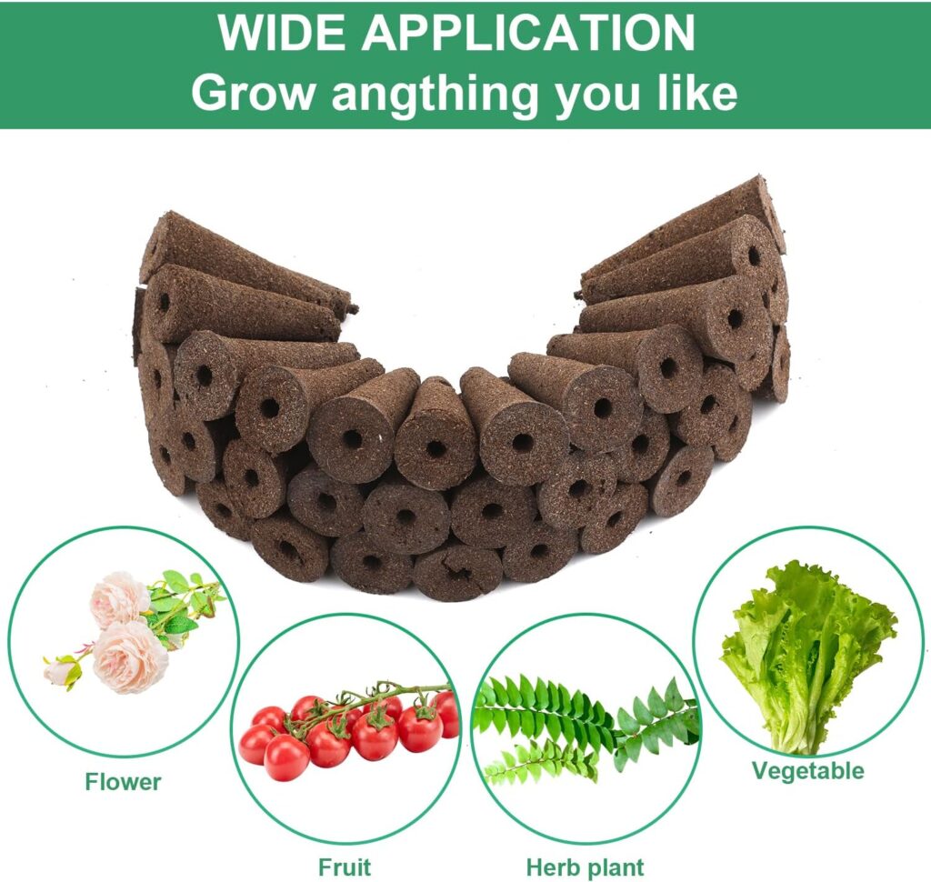 101pcs Seed Pod Kit for Garden, Grow Anything Kit Hydroponic Seed Kit Hydroponics Garden Accessories with 20 Grow Baskets, 20 Transparent Insulation Lids, 40 Grow Sponges, 20 Plant Labels 101pcs Seed Pod Kit for Garden, Grow Anything Kit Hydroponic Seed Kit Hydroponics Garden Accessories with 20 Grow Baskets, 20 Transparent Insulation Lids, 40 Grow Sponges, 20 Plant Labels