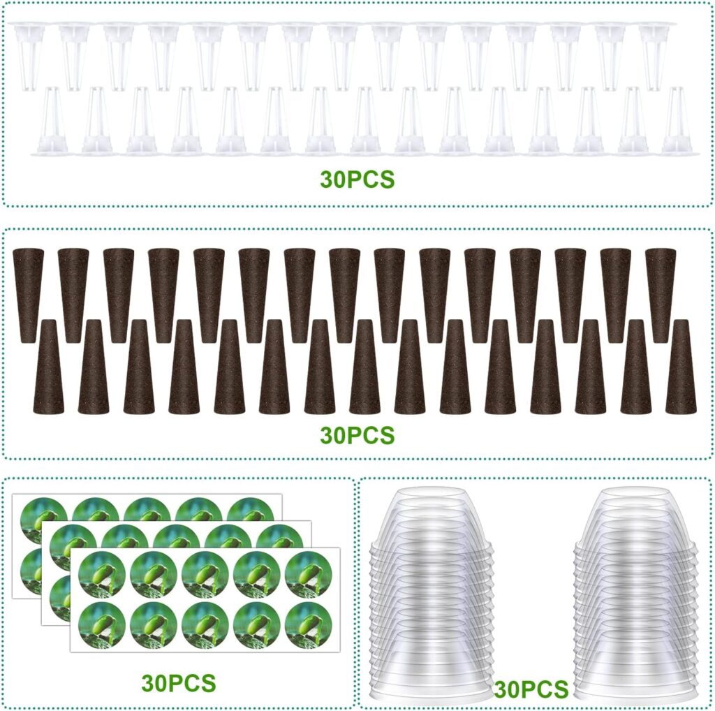 120pcs Hydroponic Seed Pod Kit, Including 30pcs Seed Pod Basket 30pcs Insulation Lids 30pcs Plant Grow Sponge 30pcs Hydroponic Plant Labels Hydroponic Growing Kit 120pcs Hydroponic Seed Pod Kit, Including 30pcs Seed Pod Basket 30pcs Insulation Lids 30pcs Plant Grow Sponge 30pcs Hydroponic Plant Labels Hydroponic Growing Kit