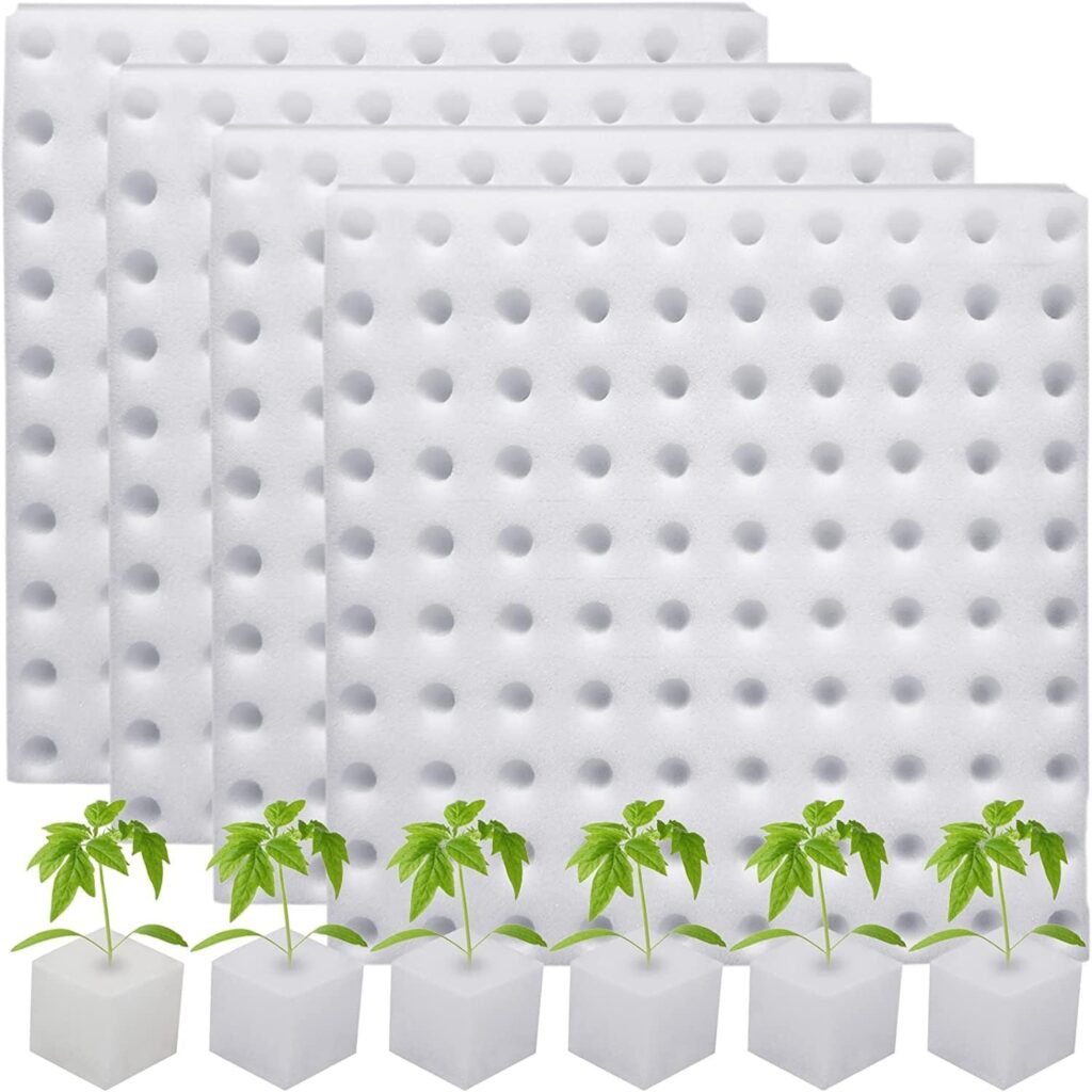 400 Pcs Hydroponic Sponge Planting Tool Square Seedling Sponges Greenhouse Hydroponic Sponge Hydroponic Vegetable Planting Sponge for Small Bud Growth 400 Pcs Hydroponic Sponge Planting Tool Square Seedling Sponges Greenhouse Hydroponic Sponge Hydroponic Vegetable Planting Sponge for Small Bud Growth