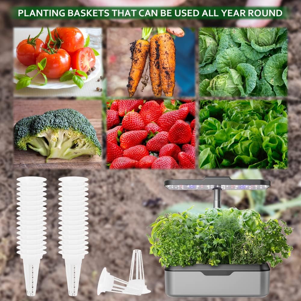 50Pcs Grow Baskets for Hydroponics Supplies, Seed Pods Basket Replacement, Hydroponic Net Pots Pods for Grow Sponges Garden, Slotted Cups Plant Growing Containers for Herb 50Pcs Grow Baskets for Hydroponics Supplies, Seed Pods Basket Replacement, Hydroponic Net Pots Pods for Grow Sponges Garden, Slotted Cups Plant Growing Containers for Herb