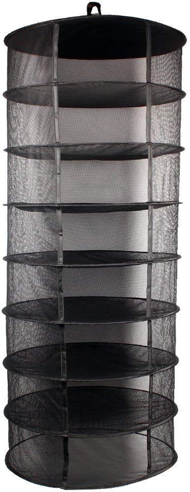 8 Tier Drying Rack Hanging Hydroponics Senua Grow Tent Drying Net 8 Tier Drying Rack Hanging Hydroponics Senua Grow Tent Drying Net