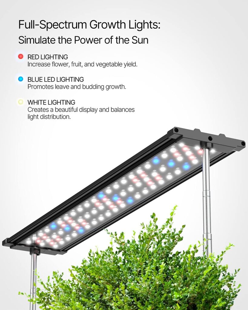 iDOO 20Pods Hydroponics Growing Kits, Indoor Garden Kit, 68cm Adjustable Height, LED Grow Light, Free Timing Setting, Indoor Herb Planter with 4pcs Removable Water Tanks for Home iDOO 20Pods Hydroponics Growing Kits, Indoor Garden Kit, 68cm Adjustable Height, LED Grow Light, Free Timing Setting, Indoor Herb Planter with 4pcs Removable Water Tanks for Home