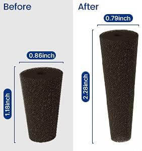 iDOO 60 Pcs Replacement Grow Sponges, Seed Starter Pods Kits Hydroponic Sponges for Hydroponic Growing System ID-IG301 ID-IG302 ID-IG303 I-D-01 iDOO 60 Pcs Replacement Grow Sponges, Seed Starter Pods Kits Hydroponic Sponges for Hydroponic Growing System ID-IG301 ID-IG302 ID-IG303 I-D-01