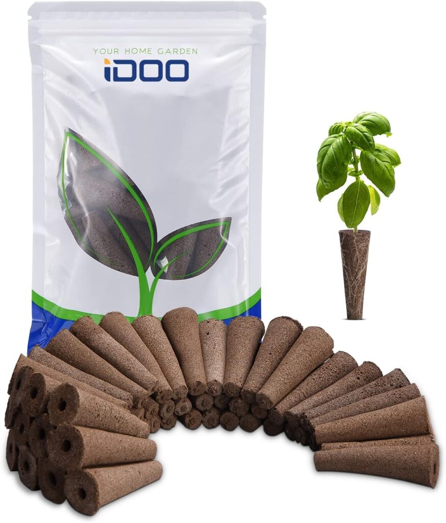 iDOO 60 Pcs Replacement Grow Sponges, Seed Starter Pods Kits Hydroponic Sponges for Hydroponic Growing System ID-IG301 ID-IG302 ID-IG303 I-D-01 iDOO 60 Pcs Replacement Grow Sponges, Seed Starter Pods Kits Hydroponic Sponges for Hydroponic Growing System ID-IG301 ID-IG302 ID-IG303 I-D-01