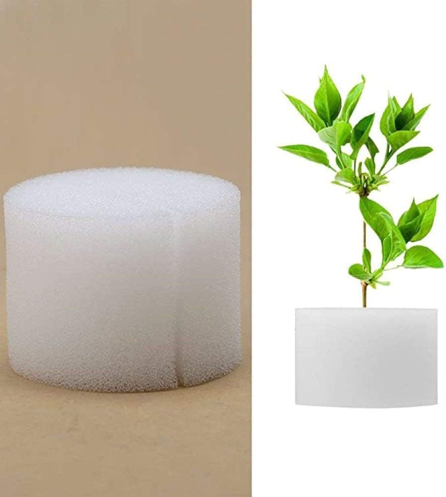 Cafopgrill 100 Pcs Hydroponic Sponge Planting Gardening Tool,Soilless Hydroponics Vegetable Growing System Seedling Sponges Greenhouse(White) Cafopgrill 100 Pcs Hydroponic Sponge Planting Gardening Tool,Soilless Hydroponics Vegetable Growing System Seedling Sponges Greenhouse(White)