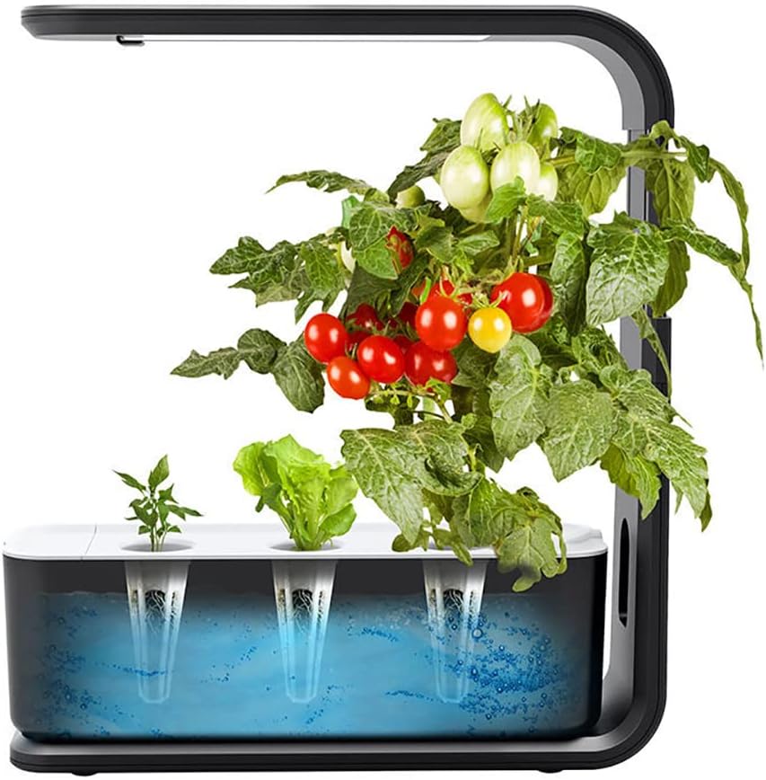 ARWIC Hydroponics Growing System 3 Pods Indoor Herb Garden Kit with LED Grow Light Automatic Timer Germination Kits 35cm Height Adjustable Smart Garden Planter for Home, Kitchen, Gardening ARWIC Hydroponics Growing System 3 Pods Indoor Herb Garden Kit with LED Grow Light Automatic Timer Germination Kits 35cm Height Adjustable Smart Garden Planter for Home, Kitchen, Gardening