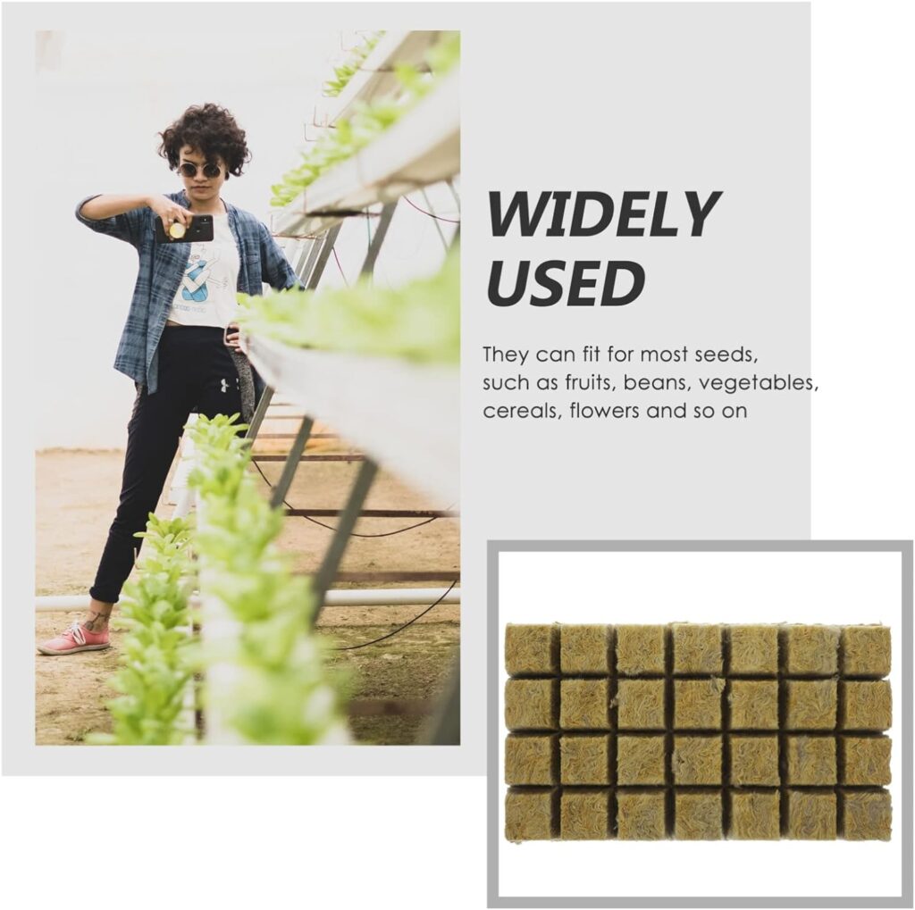 GANAZONO 1 Set of Soilless Hydroponic Sponges Seedlings Planted Sponge Hydroponic Vegetable Cultivation System Planting Gardening Box Soilless Planting Blocks Hydroponic Plants