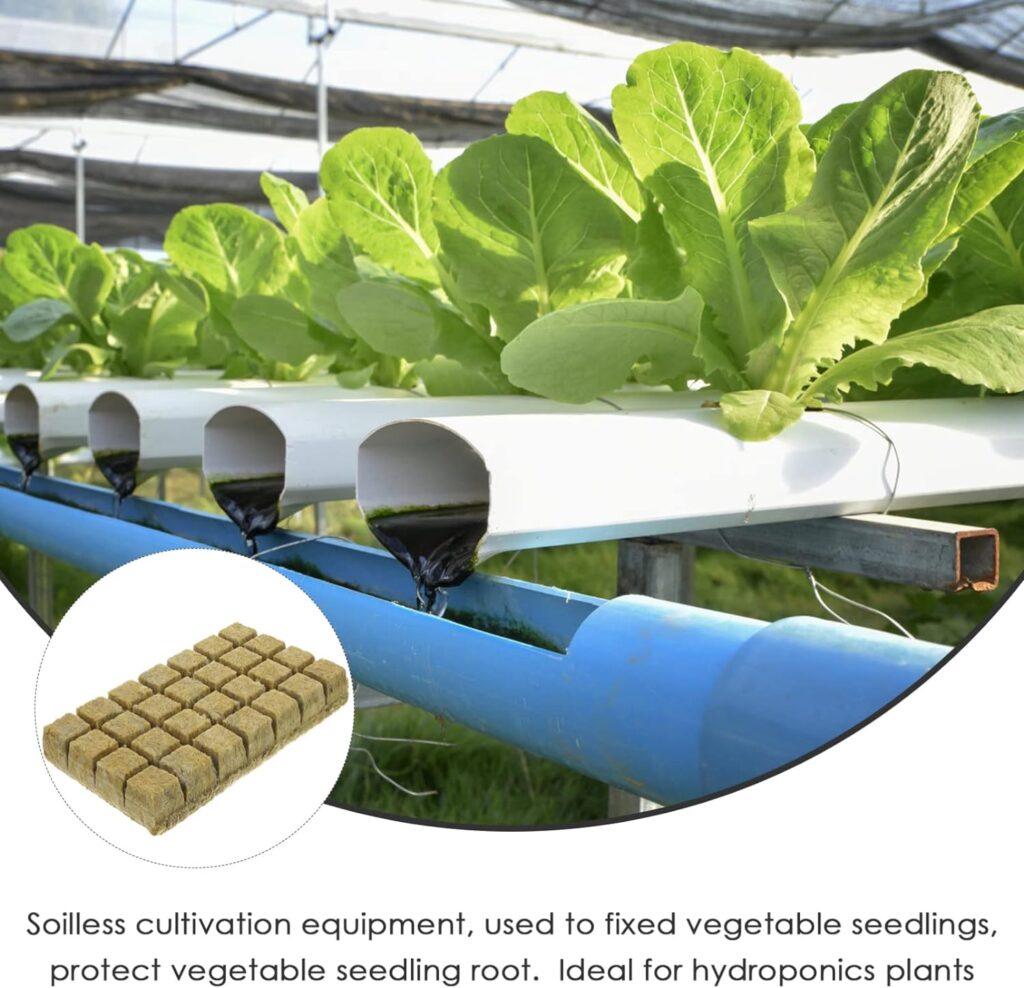 GANAZONO 1 Set of Soilless Hydroponic Sponges Seedlings Planted Sponge Hydroponic Vegetable Cultivation System Planting Gardening Box Soilless Planting Blocks Hydroponic Plants