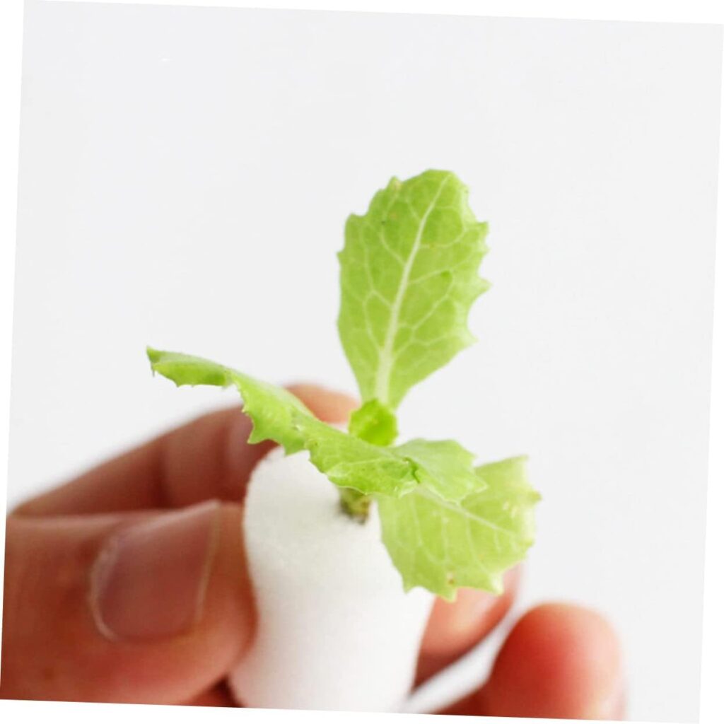 Happyyami 120pcs planting sponge hydroponic sponge block hydroponic garden system grow sponge hydroponics sponge soilless hydroponic sponge blocks gardening white wheatgrass square