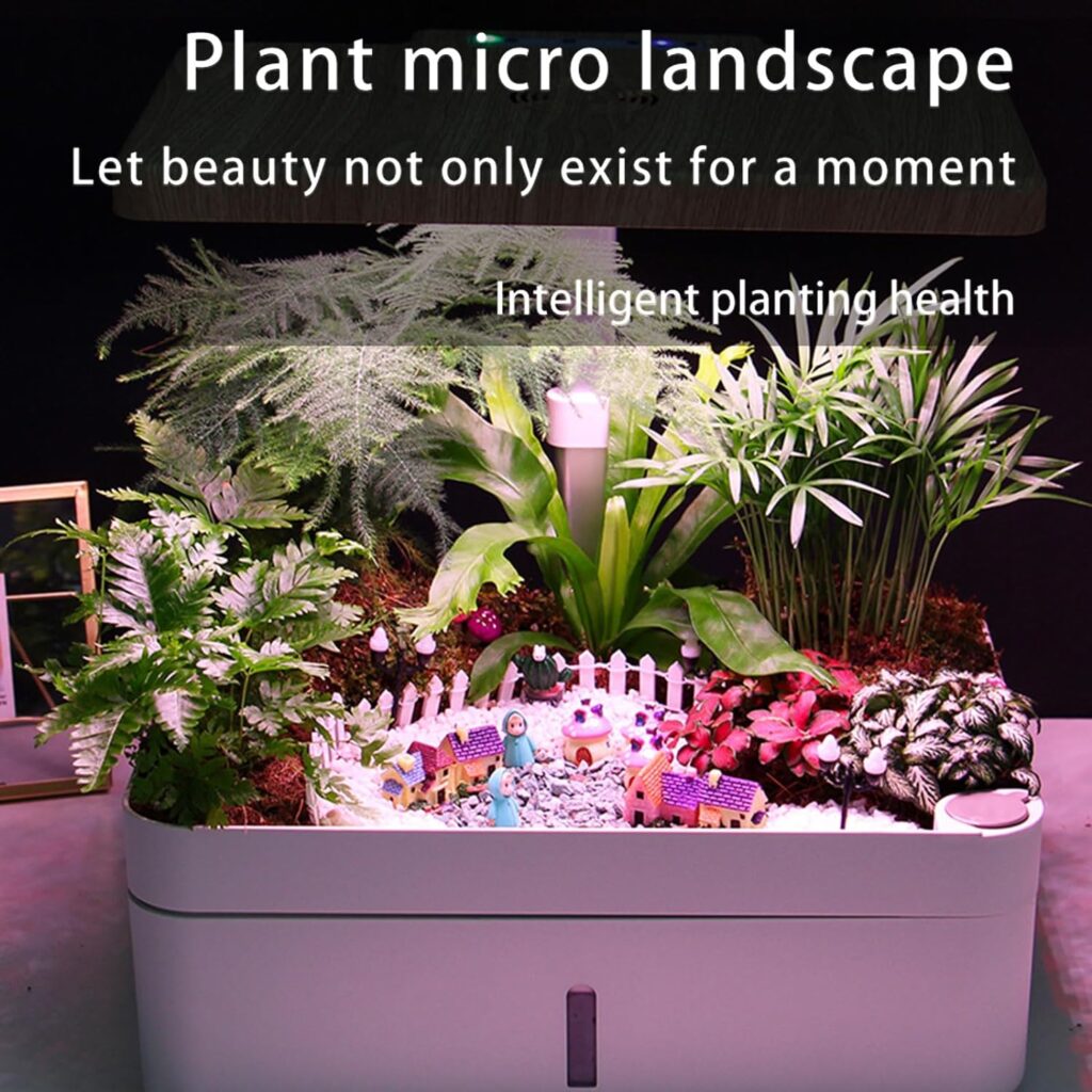 PEIXEN 12 Hole Smart Indoor Grow Box, Hydroponic Growing System with LED Grow Lights, Plant Germination Kit with Auto Timer, Indoor Gardening PEIXEN 12 Hole Smart Indoor Grow Box, Hydroponic Growing System with LED Grow Lights, Plant Germination Kit with Auto Timer, Indoor Gardening