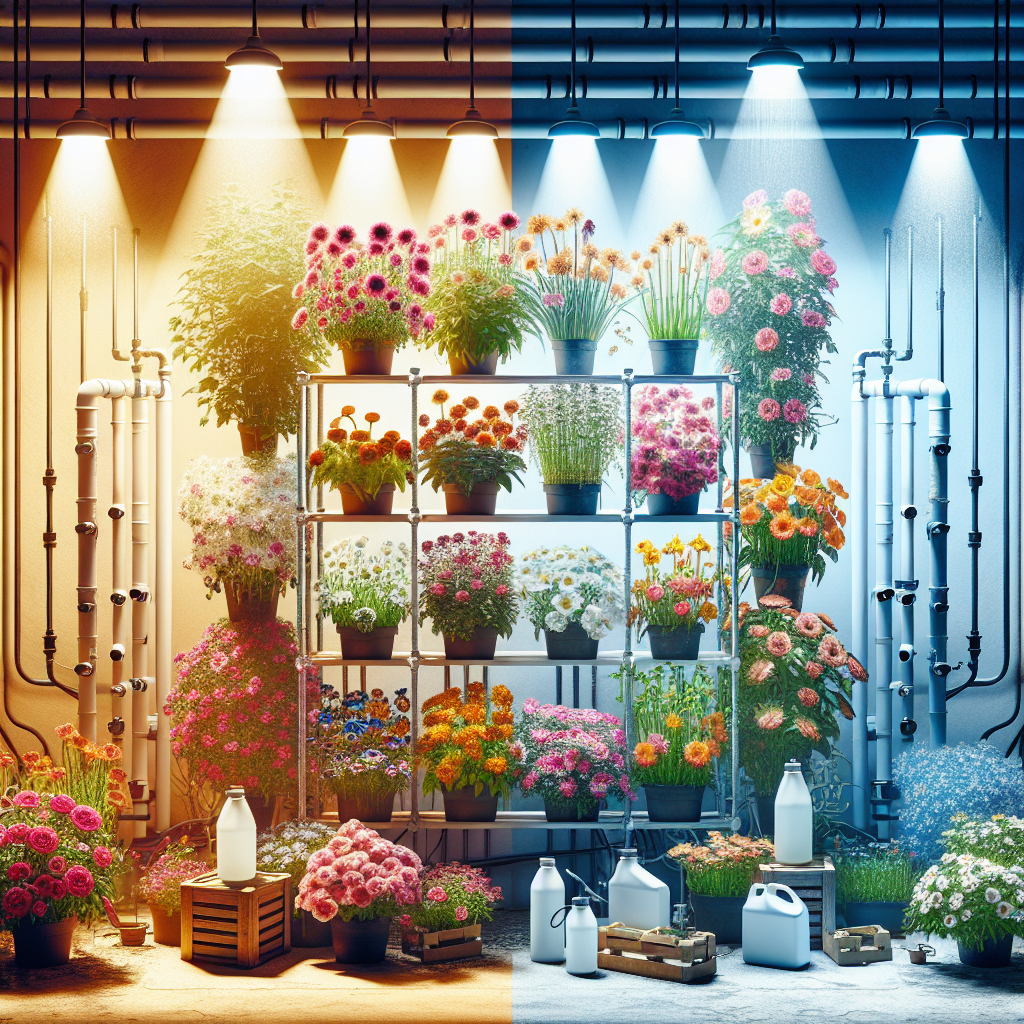 The Benefits of Flower Cultivation in Hydroponic Systems The Benefits of Flower Cultivation in Hydroponic Systems
