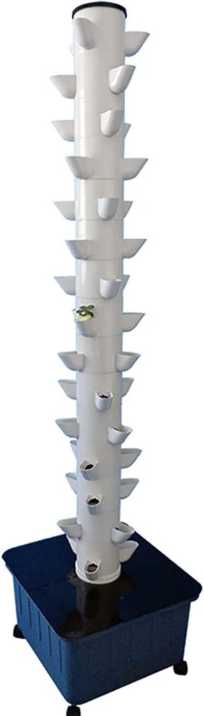 KIPEKE Hydroponics Tower, 45 Pots Hydroponic Growing System, Garden Tower Growing Kit, Seeding Bed, for Indoor Gardening, Grow Herbs, Fruits, Vegetables KIPEKE Hydroponics Tower, 45 Pots Hydroponic Growing System, Garden Tower Growing Kit, Seeding Bed, for Indoor Gardening, Grow Herbs, Fruits, Vegetables