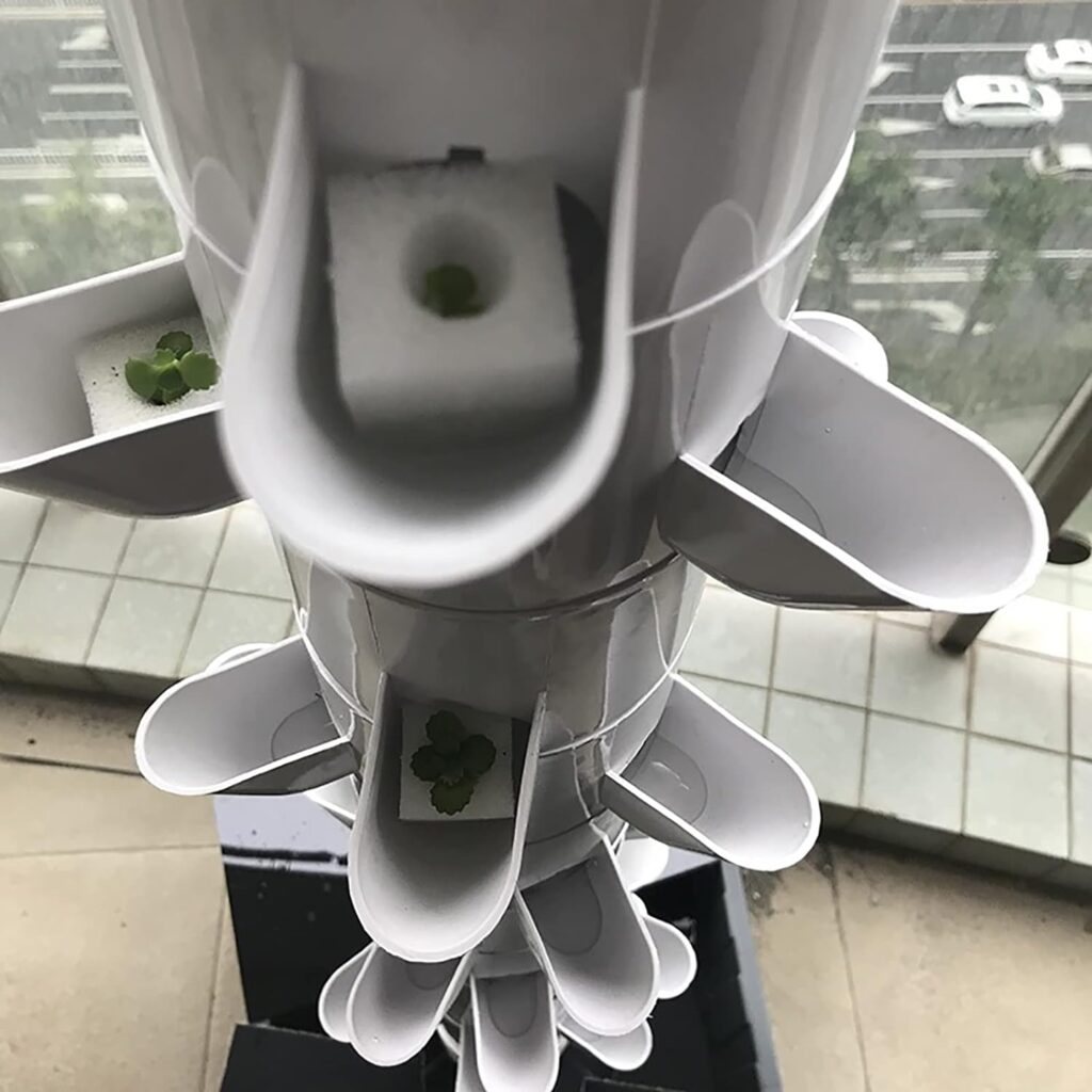 KIPEKE Hydroponics Tower, 45 Pots Hydroponic Growing System, Garden Tower Growing Kit, Seeding Bed, for Indoor Gardening, Grow Herbs, Fruits, Vegetables KIPEKE Hydroponics Tower, 45 Pots Hydroponic Growing System, Garden Tower Growing Kit, Seeding Bed, for Indoor Gardening, Grow Herbs, Fruits, Vegetables