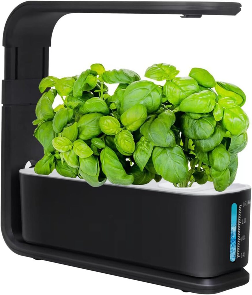 XQZMD Hydroponics Growing System, Full Spectrum Soilless Household LED Smart Garden with Automatic Water Pump, Indoor Herb Garden Germination Kit for Kitchen (3 holes) XQZMD Hydroponics Growing System, Full Spectrum Soilless Household LED Smart Garden with Automatic Water Pump, Indoor Herb Garden Germination Kit for Kitchen (3 holes)
